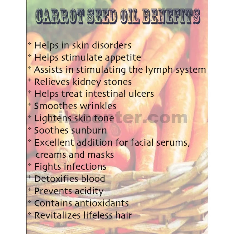 Pressed Pure Fresh oz Organic Seed 100% Oil 16 Premium Carrier Carrot Cold