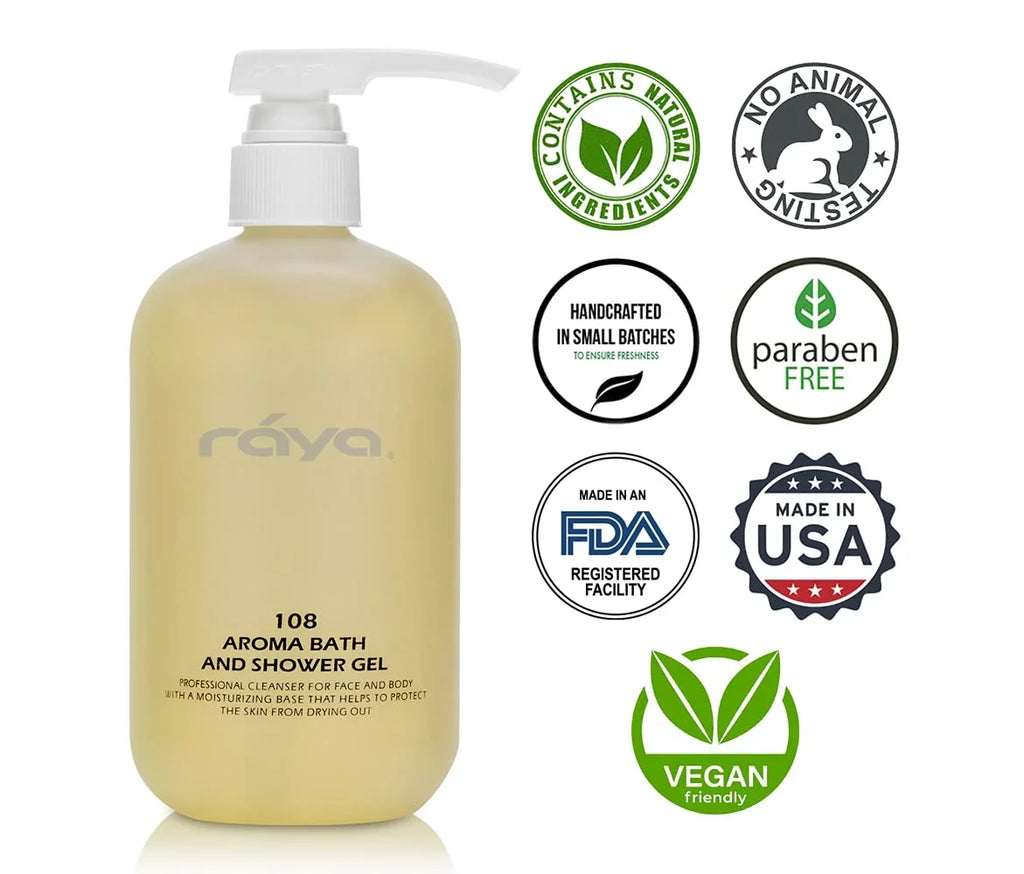 Cleanser (108) Moisturizing Bath Great Gentle Body Gel And 16 For | Shower All | Skin And Aroma Oz
