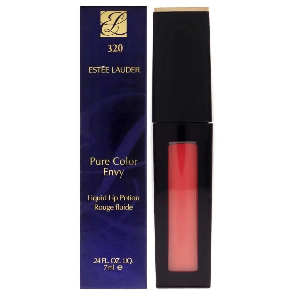 Color Cold Ounce 0.24 320 Envy Lip Liquid Pure Gloss, Women's Fire, Estee Lauder