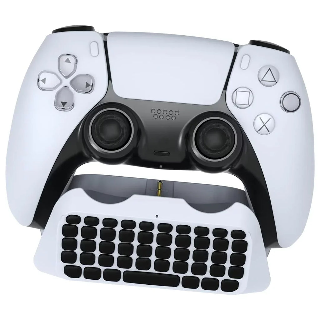 A Sony QuickType Version with Controller, and Disc Wireless PS5 Controller 5 Sackboy: Big Surge Keypad Adventure Extra 2.0 Playstation White Bundle Console
