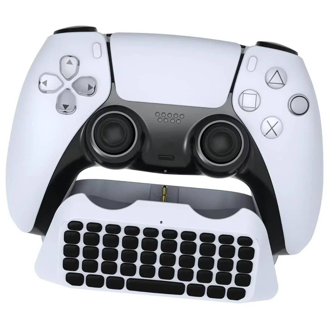 A Sony QuickType Version with Controller, and Disc Wireless PS5 Controller 5 Sackboy: Big Surge Keypad Adventure Extra 2.0 Playstation White Bundle Console