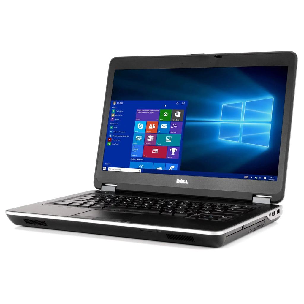 Computer, Windows Home i5 Hard 4GB Bit, Dual Gen E6440 4, (Used) 500GB Core Drive, 10 Screen GHz RAM, 64 SATA DDR3 Intel Latitude Laptop 2.60 Dell 14"