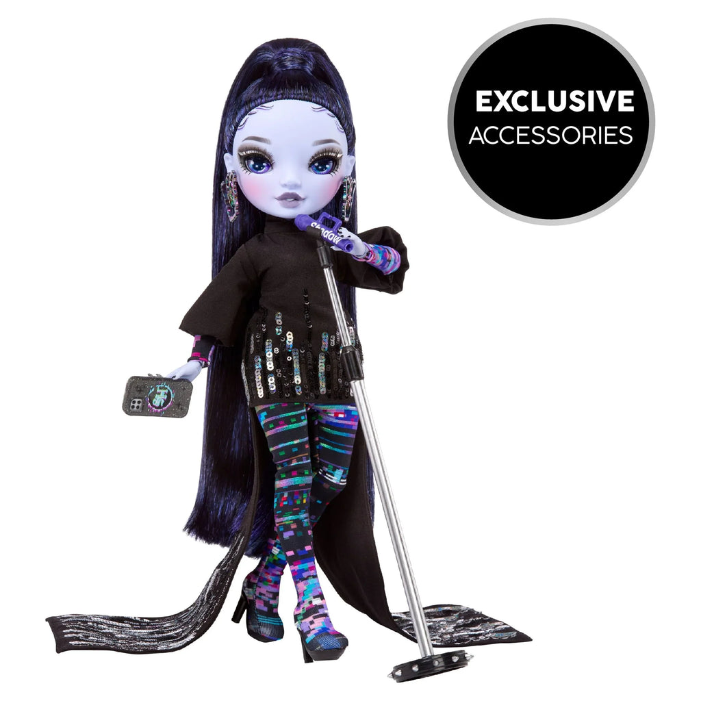 Shadow Reina & High 10+ & Rainbow Doll. Kids - Crowne Purple Outfit High Colorful Fashionable Collectors Fashion for Accessories. Great Glitch 4-12 Gift Old Years Play