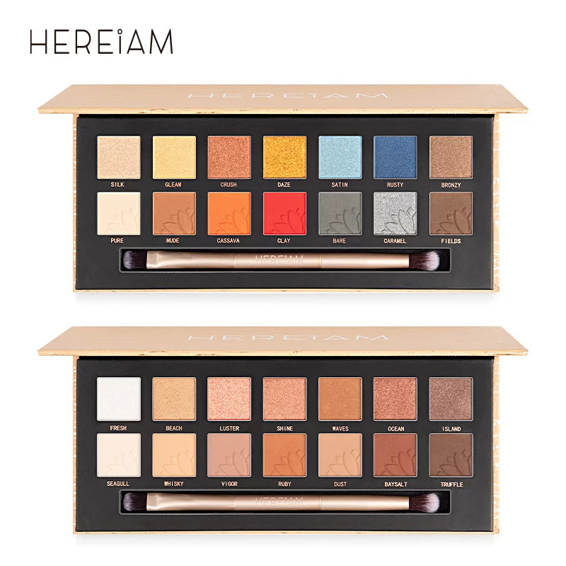 Shadow, 14 Lovers Pallet Waterproof Highly Makeup Palette for Brush, WIIKWEEK Makeup Gift Pigmented Eye Shadow Colorful Set Matte Eye Colors – Long Shimmer Lasting Eyeshadow Idea Powder Nude with