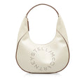 Polyester Linea Logo (Good) McCartney Shoulder Vegetarian Unisex Stella Fabric Authenticated Brown Pre-Owned Bag