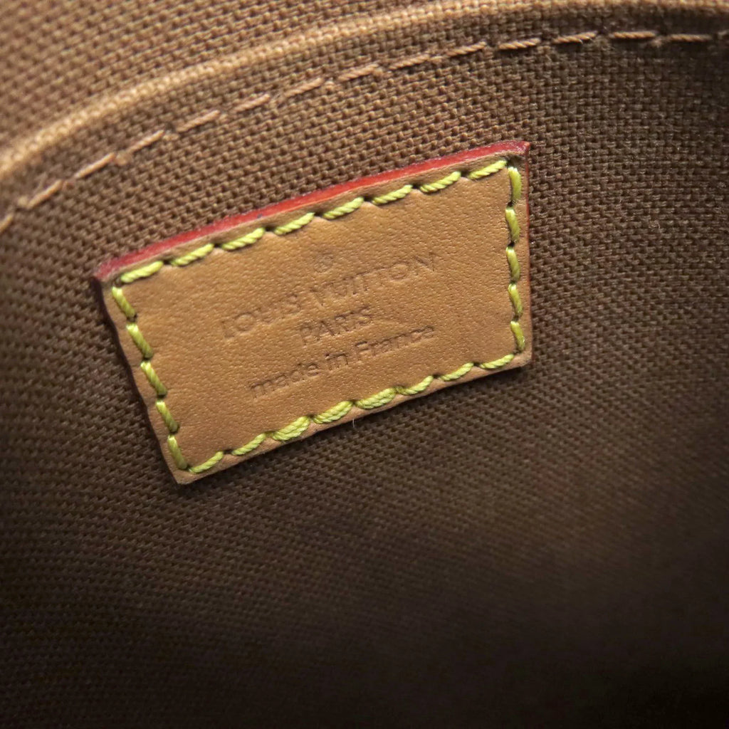 Handbag Petite Pre-Owned Monogram Louis LOUIS Canvas VUITTON (Good) M69442 Women's Pla Vuitton Sac