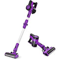 Vacuum For 3-In-1 (Purple) Cleaner, & Lightweight Cordless Floor Battery, Rechargeable Stick Hair, 45-Minute & Car, Wall-Mounted Vacuum Handheld Carpet Runtime With 2000Mah Hard Pet Vacuum
