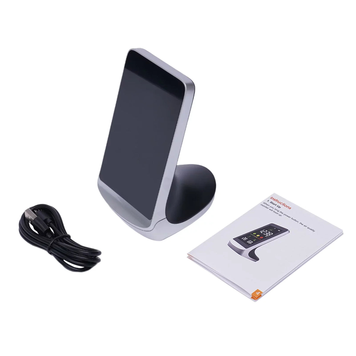 Quality for Monitor Temperature CO2, Air Black) & (White, Miumaeov Humidity Indoor