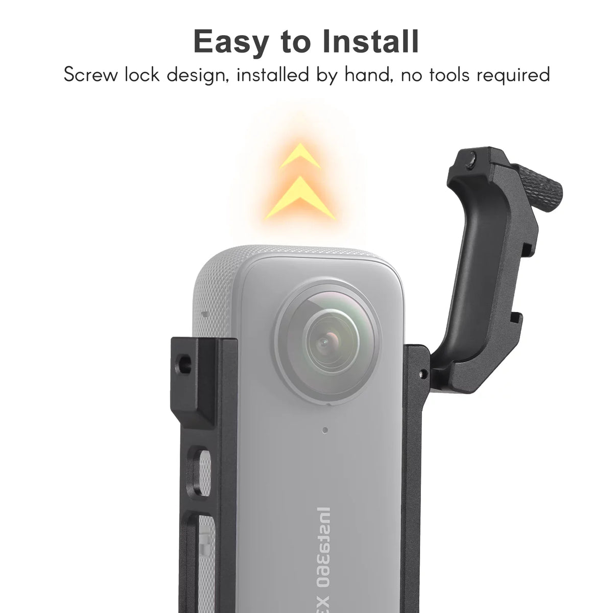 Mounts, Features Accessories, Suitable Cage Alloy Vlog Aluminum Panoramic Frame, - Cold Dual Shoe Andoer X3 Camera Metal Insta360 Video Protective for
