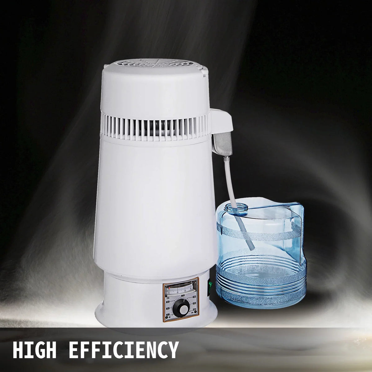 Water Glass L 746W 1 Stainless Water VEVOR Distiller Water Outlet Design) Container Home (Upgraded Steel Distillation Distiller Countertop Connection Bottle Food-Grade Kit Gallon/4.3