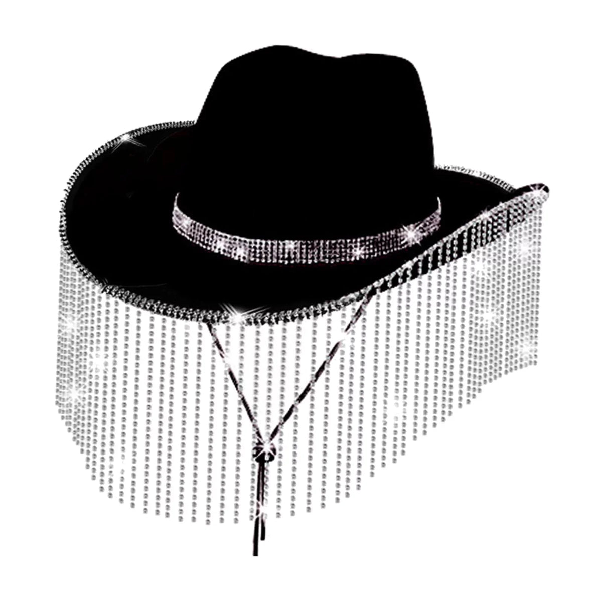 Street Hat Beach Unisex Strap Hat Men Segolike for Festivals Chin Cowgirl Camping Backpacking Black Hat Lightweight Sun Sun with Sunhat Cowboy Protection