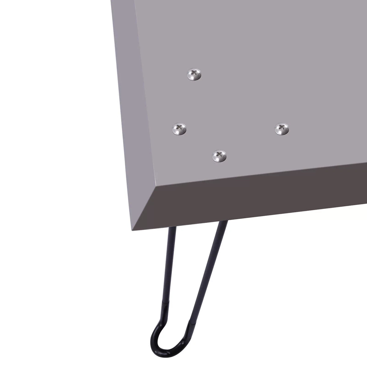with Down Cover Pit and Legs Steel Deflector Push 24*24in Out Heat Fire Burner Square to Pit Fire Stainless Foldable Heat Miumaeov