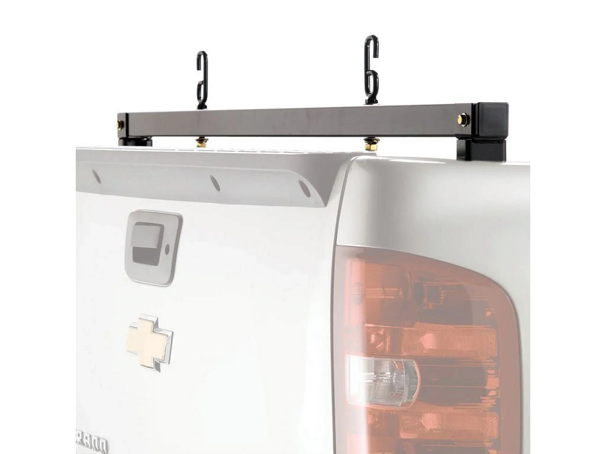 Silverado/Sierra | with Chevrolet/GMC 11519 HD Drill BACKRACK 2007-2013 2500/3500 No Truck by | Bed Chevrolet/GMC Black, | Compatible Silverado/Sierra 2007-2014 Rear Bar RealTruck 1500;
