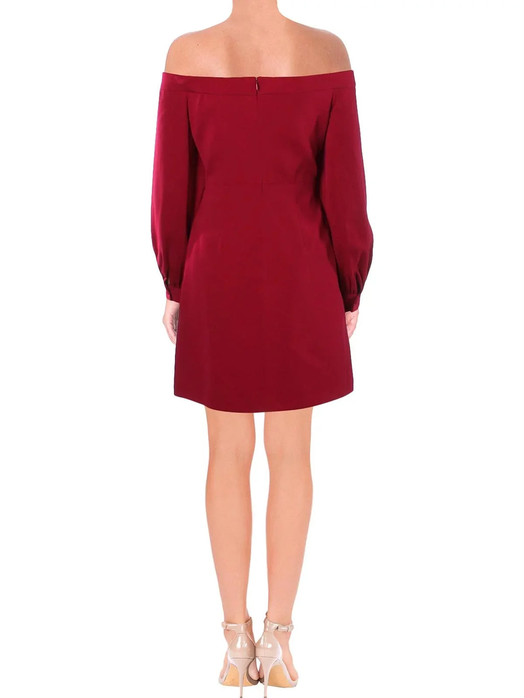 Women's Jill Dress (0, Cocktail Stuart Wineberry) Off-The-Shoulder Jill