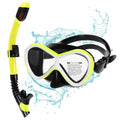 with Goggles - Snorkel Resistant Water Snorkelers Professional Swimming Kids Apexeon Tube for - Set Goggles Excursions Kids' Fog for Ideal