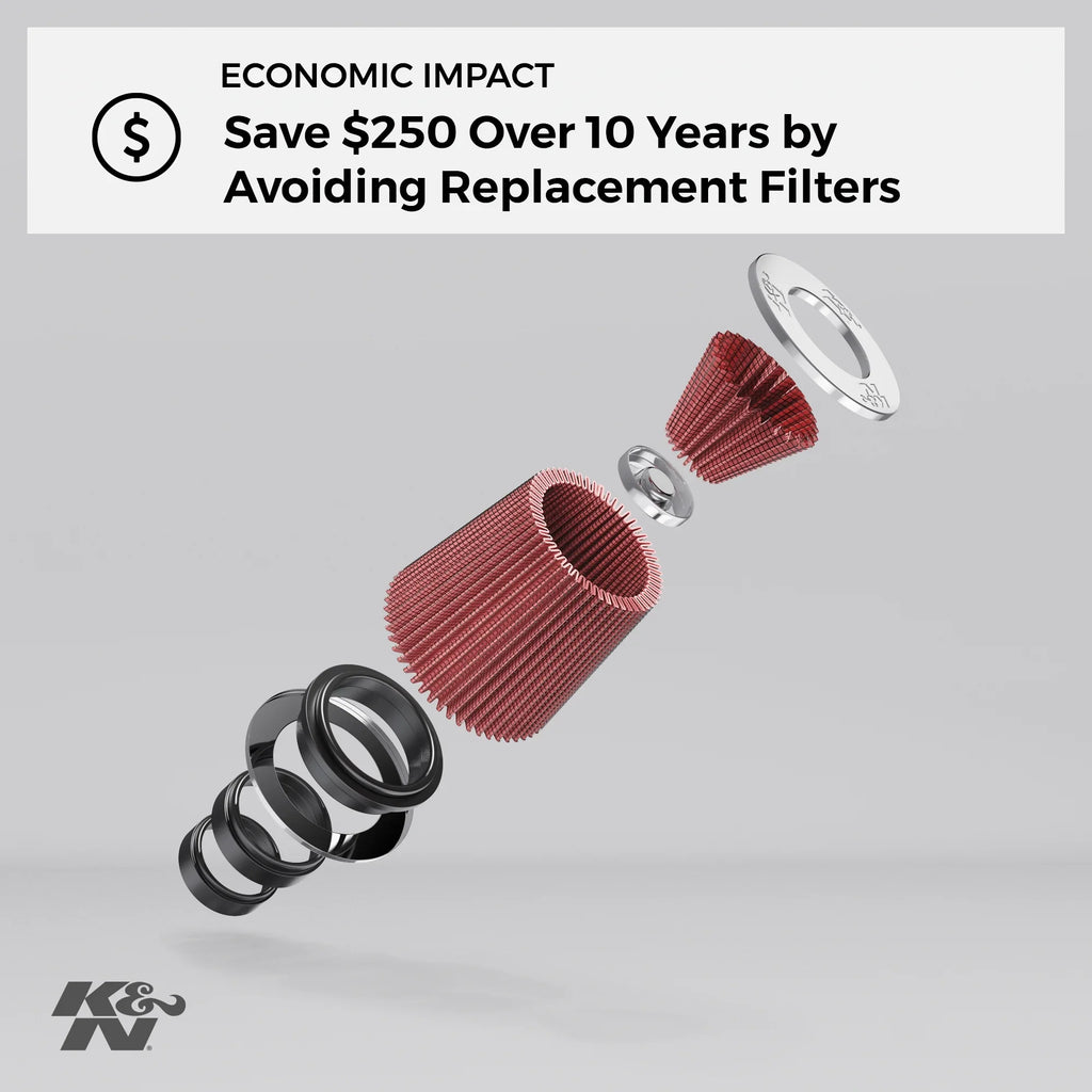 Duty: Heavy K&N Replacement Washable, E-3735 Engine Filter: Air High Filter, Performance, Industrial Premium,