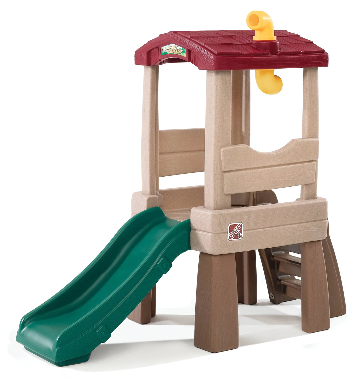 Step2 Naturally Toddler with Lookout Climber Treehouse Playful Slide