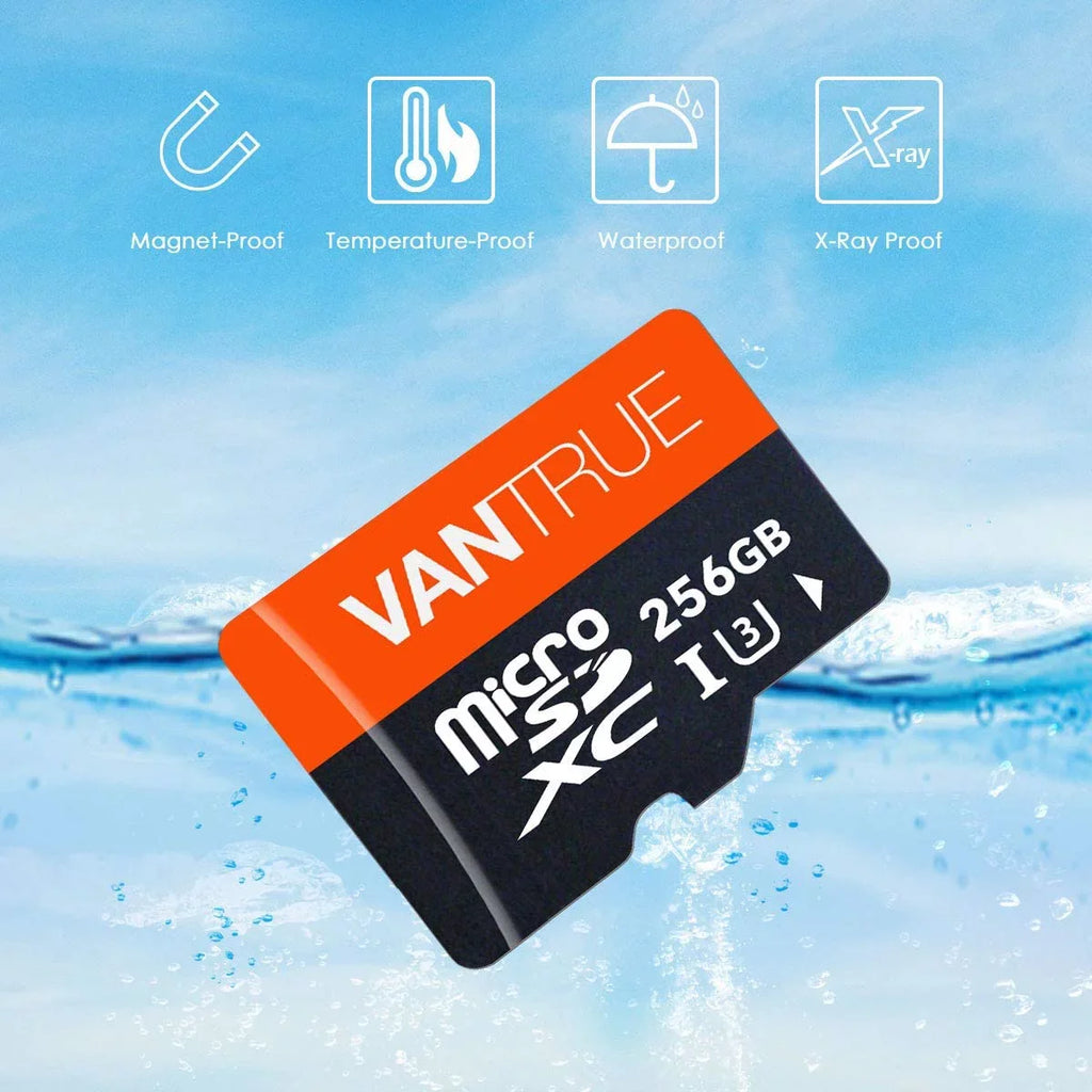 V30 MICROSDXC U3 10 VANTRUE CARD UHS-I SD (256GB) 4K CLASS UHD