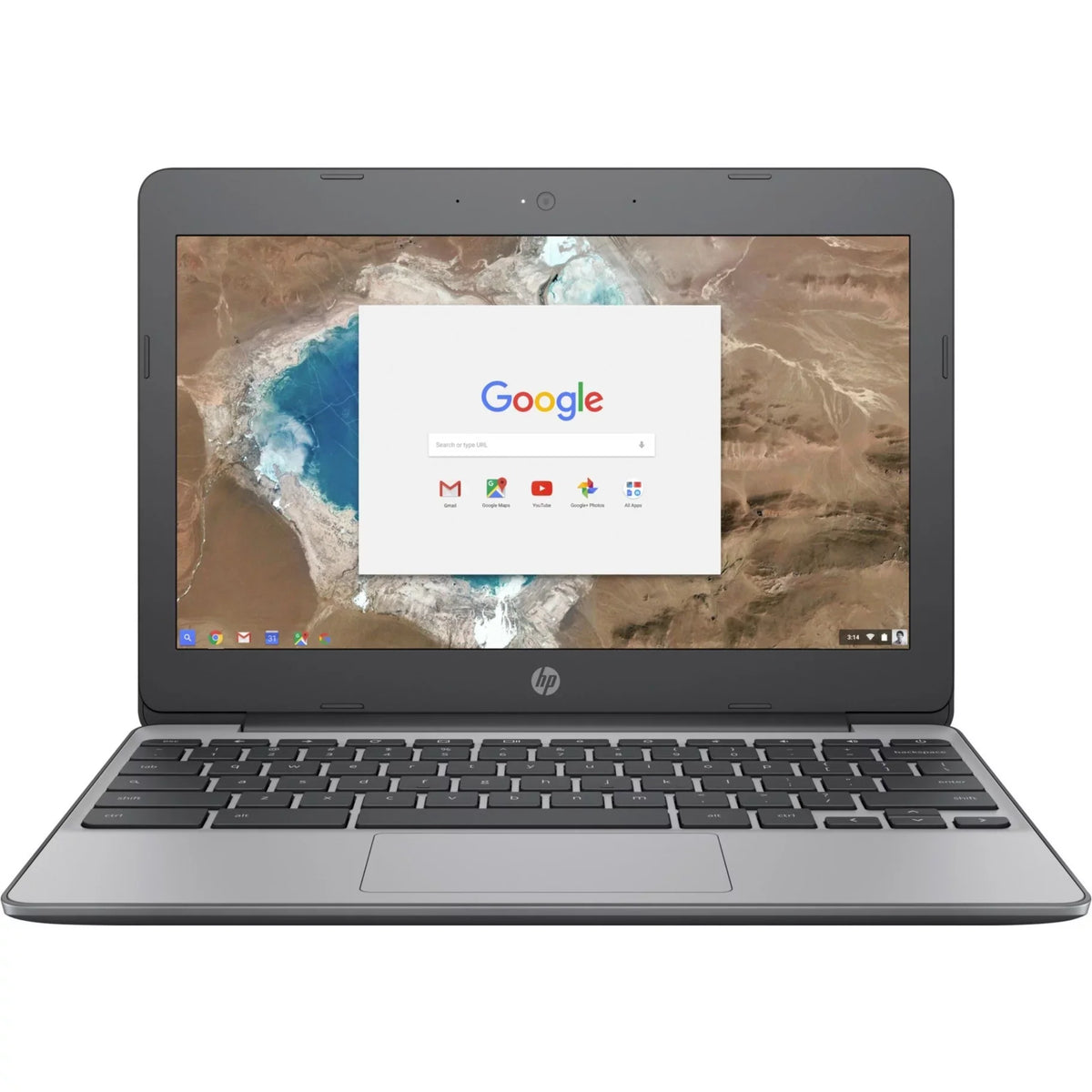 N3060 OS 4GB HP Chrome Laptop Touchscreen RAM 11.6" 16GB (Refurbished) 11-v032nr Chromebook HDD Restored