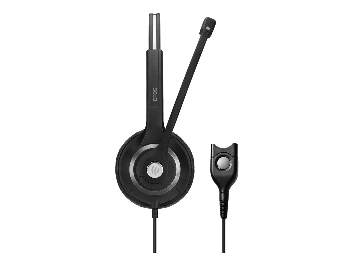 '- black 200 with 230 IMPACT Series wired - SC silver - - silver, black, headset - Easy - Disconnect on-ear EPOS