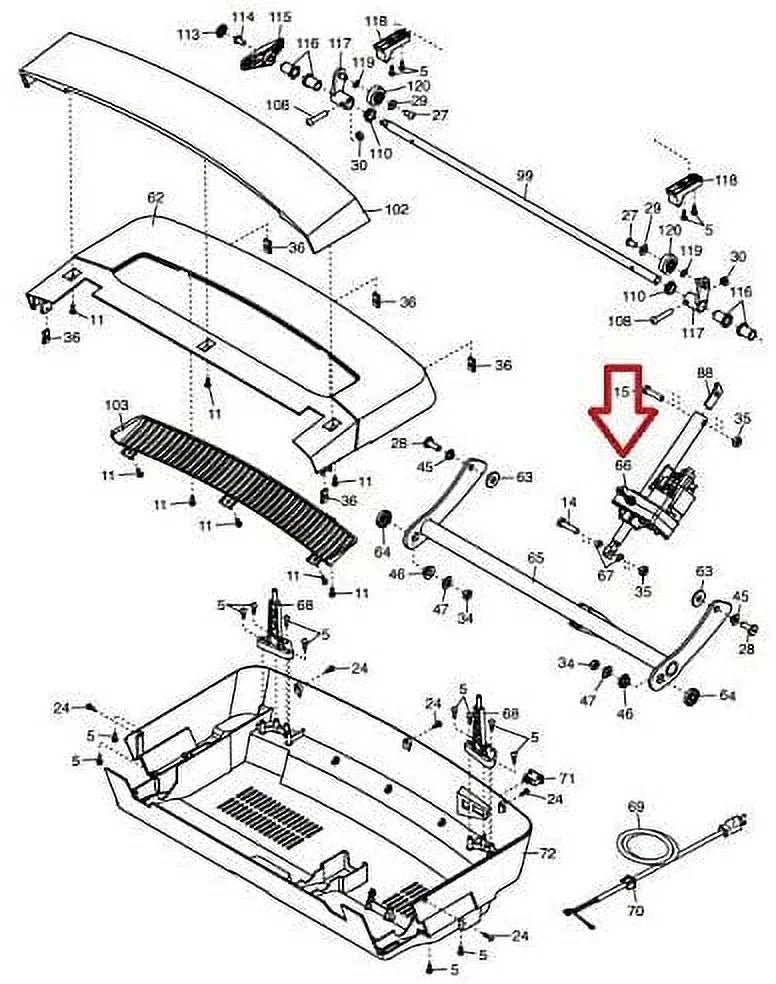 Fitness, or Health Icon 406941 Elevation with Inc. & or Treadmill SJJ1-12 406125 or Motor Incline Actuator NordicTrack Lift Works 406125
