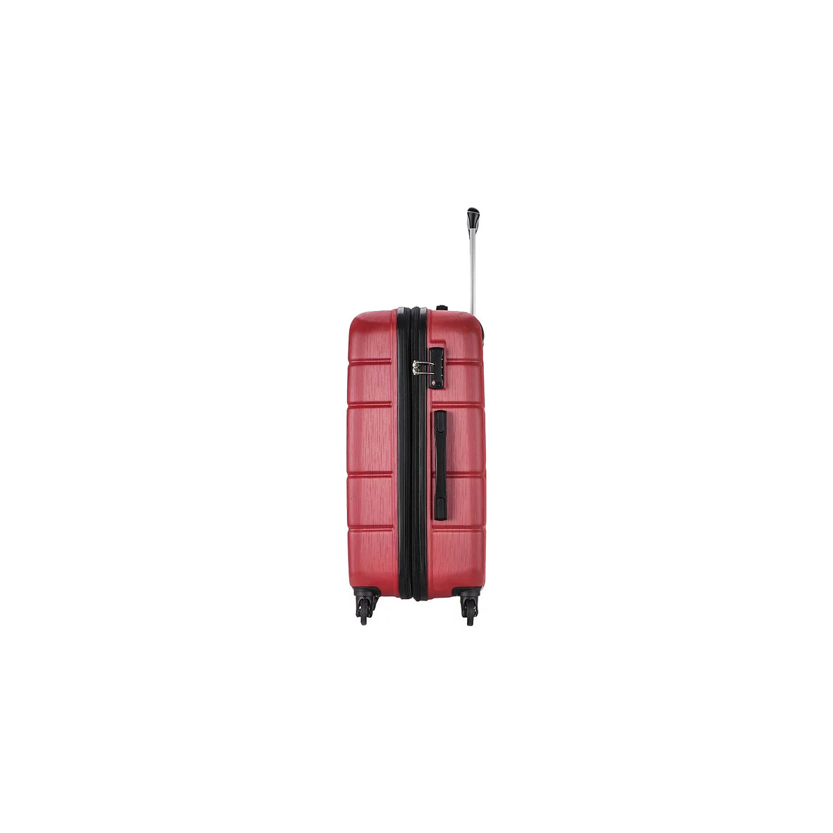 RODEZ Plastic Red Spinner DUKAP (DKROD00M-RED) PC/ABS Luggage 4-Wheel