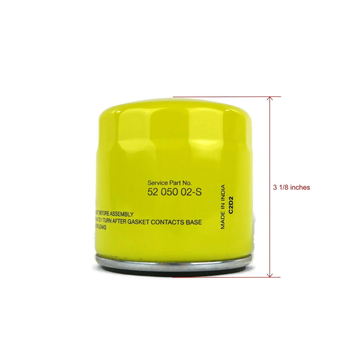 050 for Pack) | 02-S, Oil (2 5205002S Performance Kohler 52 Pro Filter Anti-drain OEM