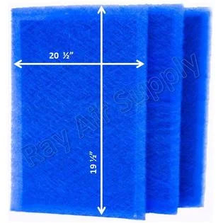 22x22 Air Refills Dynamic Pads (3 Filter Cleaner Replacement Pack)