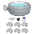 SaluSpa Spa AirJet Hot Honolulu Coleman 6-Pack Bestway with Tub Seat