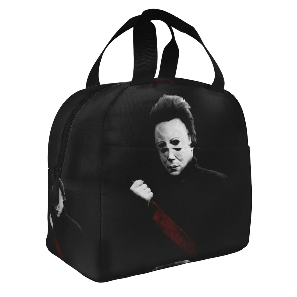 Picnic Bag Kids Box Michael Insulated Office Cooler Blood Portable Lunch Adult Myers Thermal Lunch For And Reusable School For Bag Bento