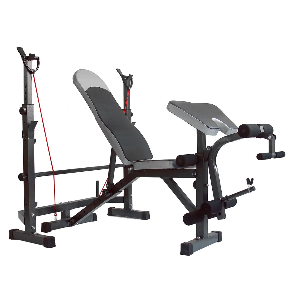 Olympic Press Workout Crunch Handle Champ Stock Body with US Curl, Weight Leg Workouts, Home and Developer Bench, Bench for Equipment At for Preacher Workouts Home