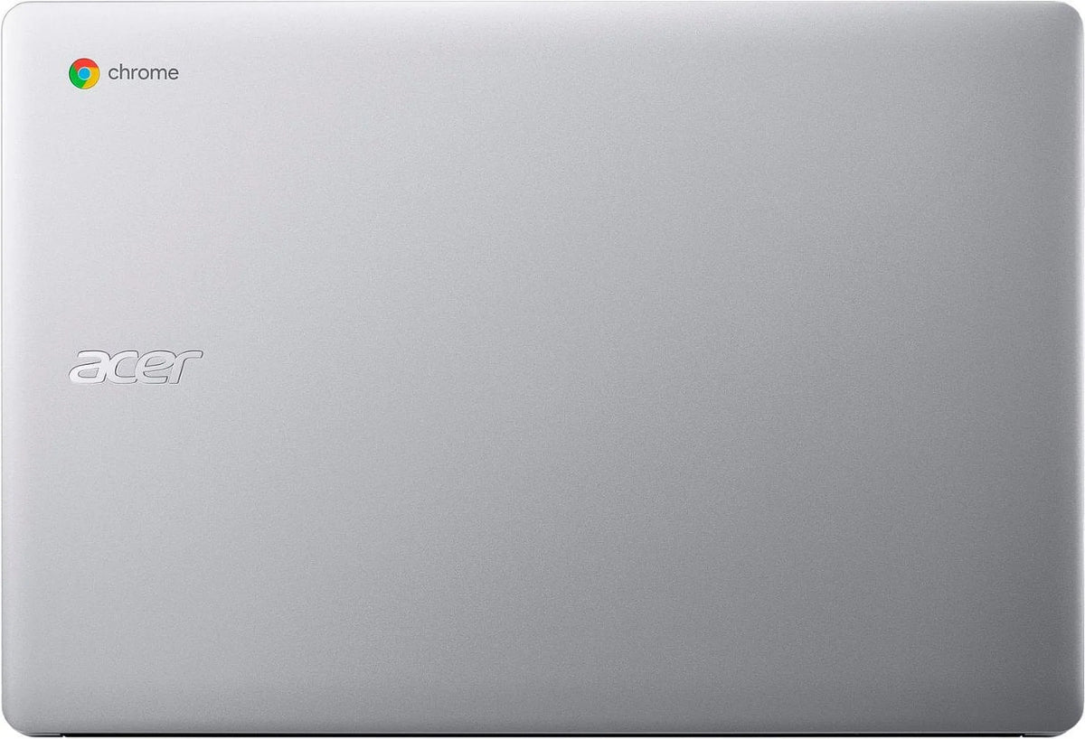 Chromebook 4GB Acer Chrome 5, OS, 15.6" + Accessories HD LPDDR4, Bluetooth, with Laptop, Tigology Display, Sleeve 315 Silver Intel Battery Life, 64GB Long eMMC, Celeron N4020, Wi-Fi