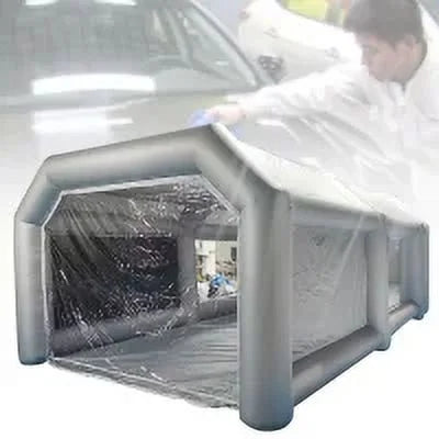 Booth Spray Inflatable Paint Air Portable Tent Car System MIDUO Mobile w/ Cabin Filter