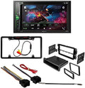 DVD/CD Touchscreen Double Bluetooth/Backup Camera/Installation KIT4768 AVH-241EX Chevrolet with Pioneer Stereo Digital Car Equinox W/ 6.2" 2007-2009 Receiver DIN Bundle for AM/FM Media Kit/in-Dash