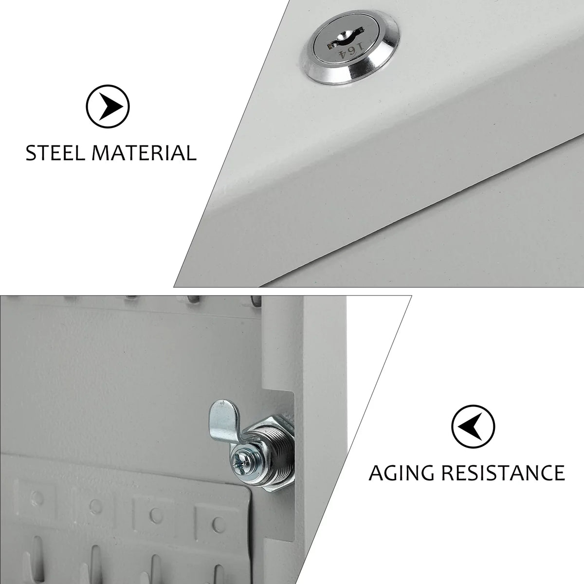 Storage Box Safe Wall Case Management Key Mountcase Organizer Cabinet Key Holdermount Lock Car Hanging Locking Box