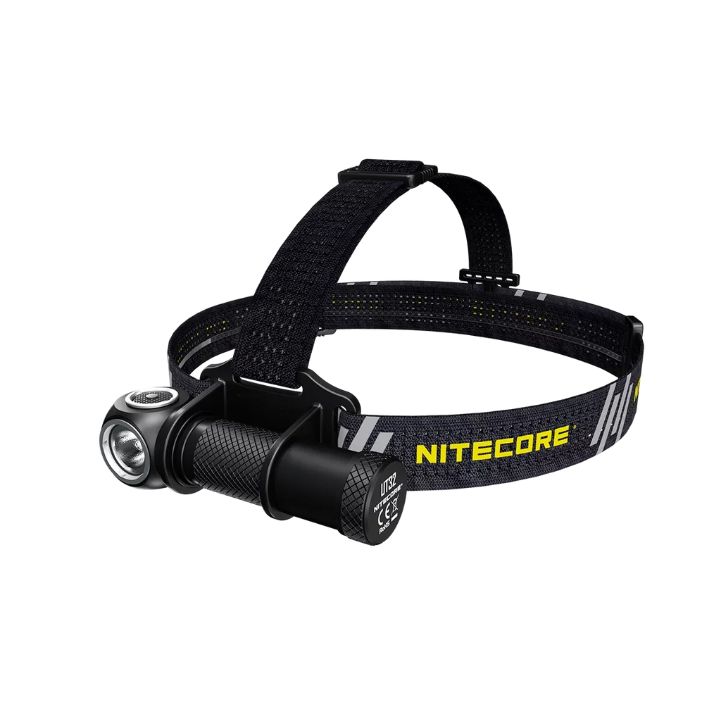 Value TUP or Nitecore Cool Intelligent Light (Black Emitter Rechargeable Dual and White) Gray) UT32 Headlamp-(5700K, 1XNL1834 with White)-(3000K, Battery Pocket Bundle: Warm