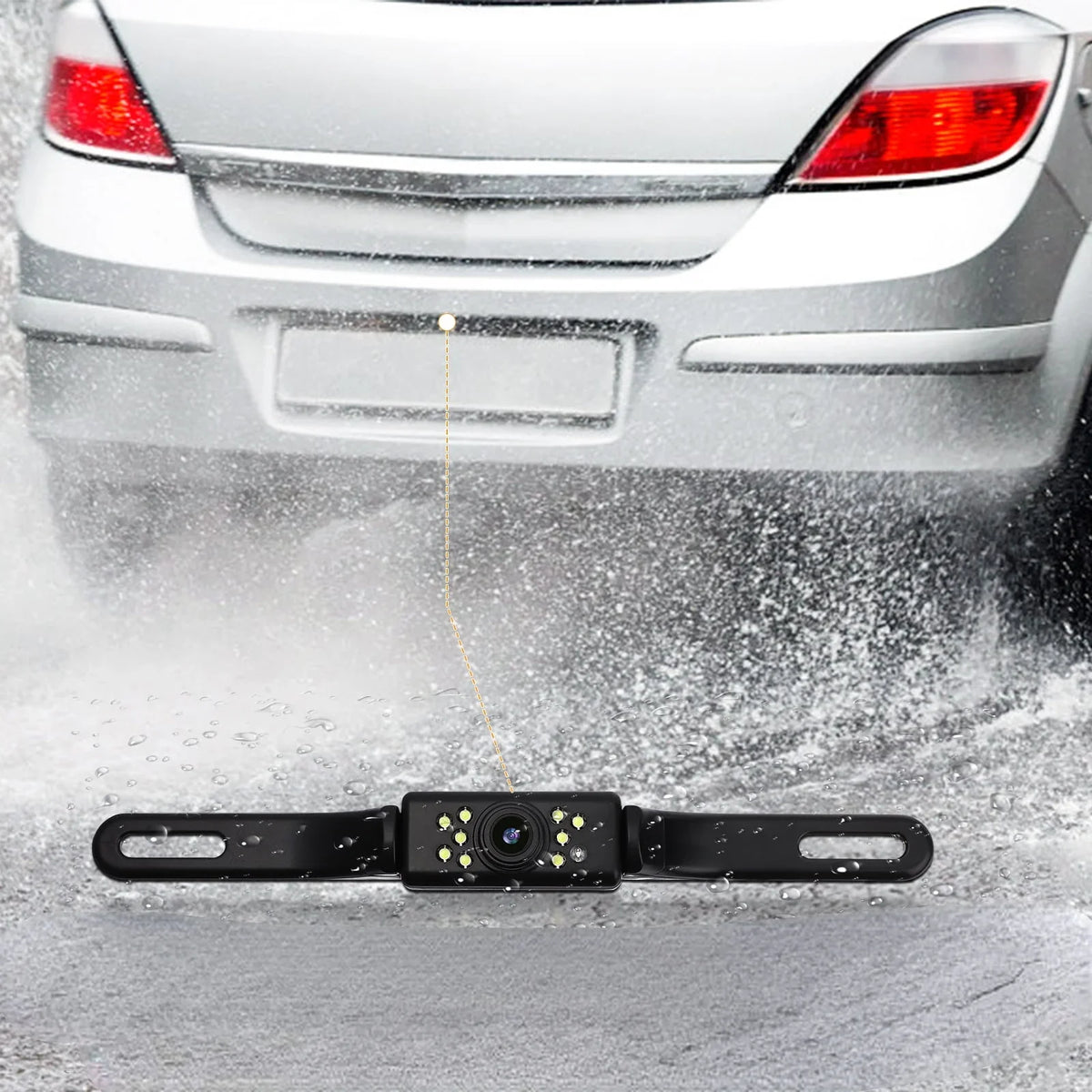 Camera Reverse Backup View System 4.3" Night Driving Mirror Rear Parking Vehicles Cam Cheefull Vision Camera Car Camera