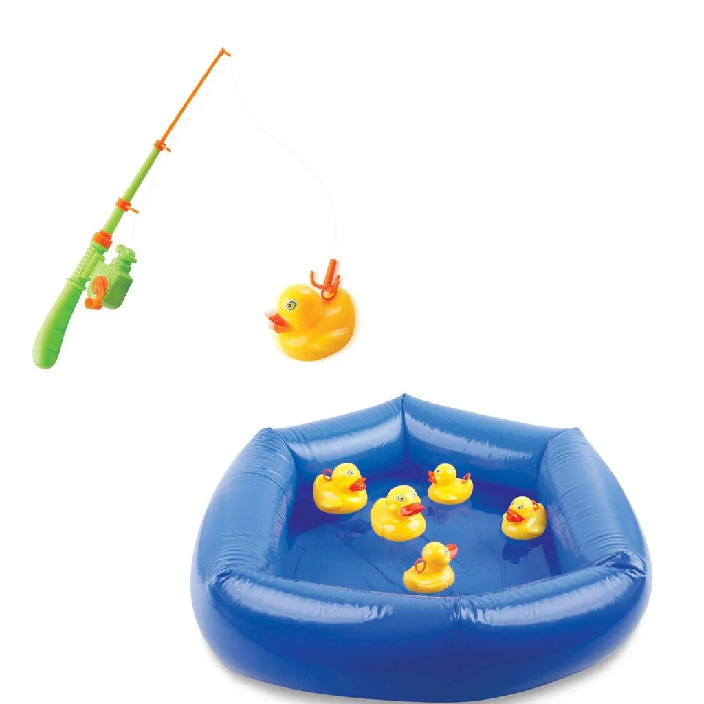Kids Kid’s Inflatable Floating Hook 18 12 Everyday and fishing inches Fishing with Line, Fun on for Pcs Keep 10 Pole, Pool game them Fishing Ducks Game Toy - and Reel To Toddler Occupied for Holidays
