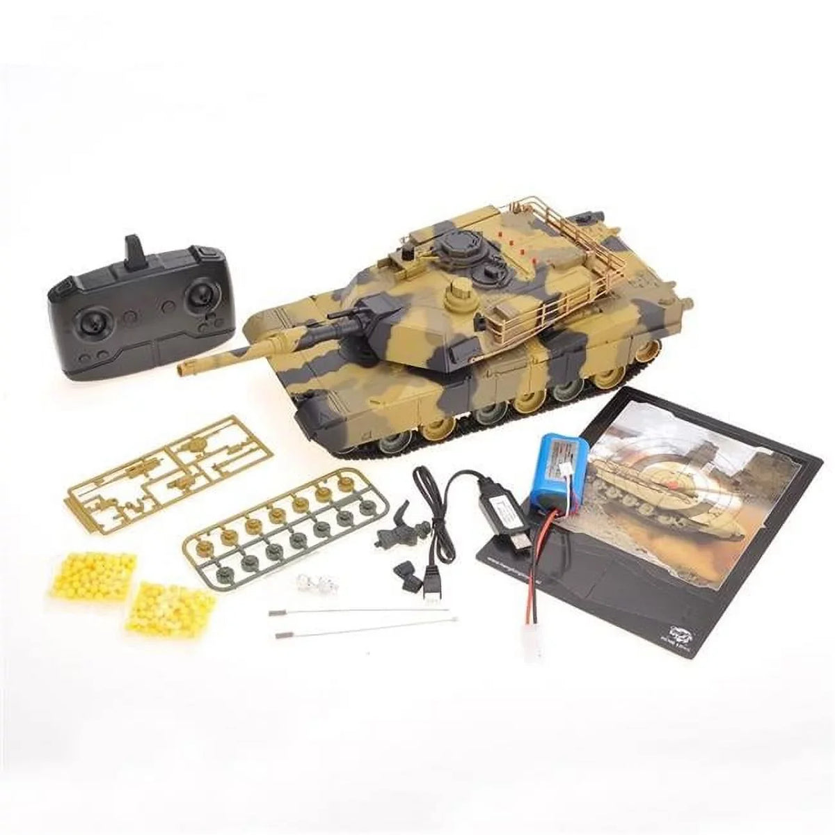 in. Toy Control Tank Remote Battle 16