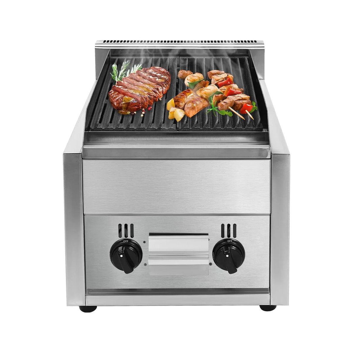Steel Gas FY-977 Grill Propane Intdoor Outdoor/ Stainless Liquid Grills Built-in