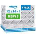 Air 12x24x1, 8, Box of Aerostar Filter, MERV 12x24x1 4