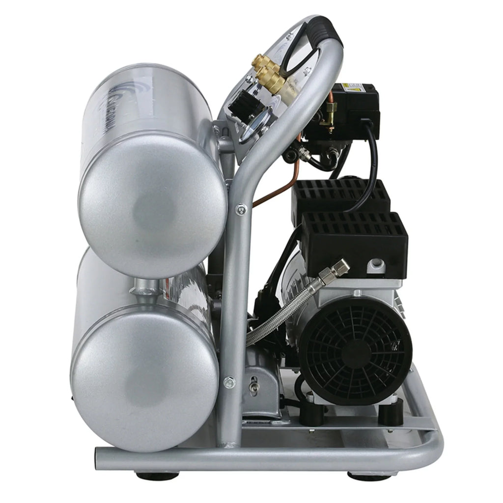 Air Ultra Oil Quiet Free Tools Compressor Powerful California 4610AC Air