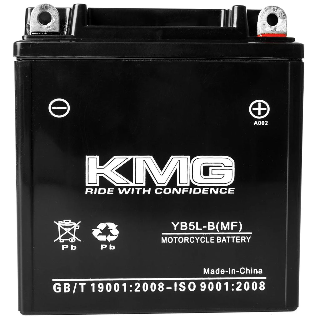 OEM Sealed SMF Performance KMG Watercraft Powersport 12V Free ATV Motorcycle 5AH Battery Snowmobile Maintenance YB5L-B Scooter Replacement High