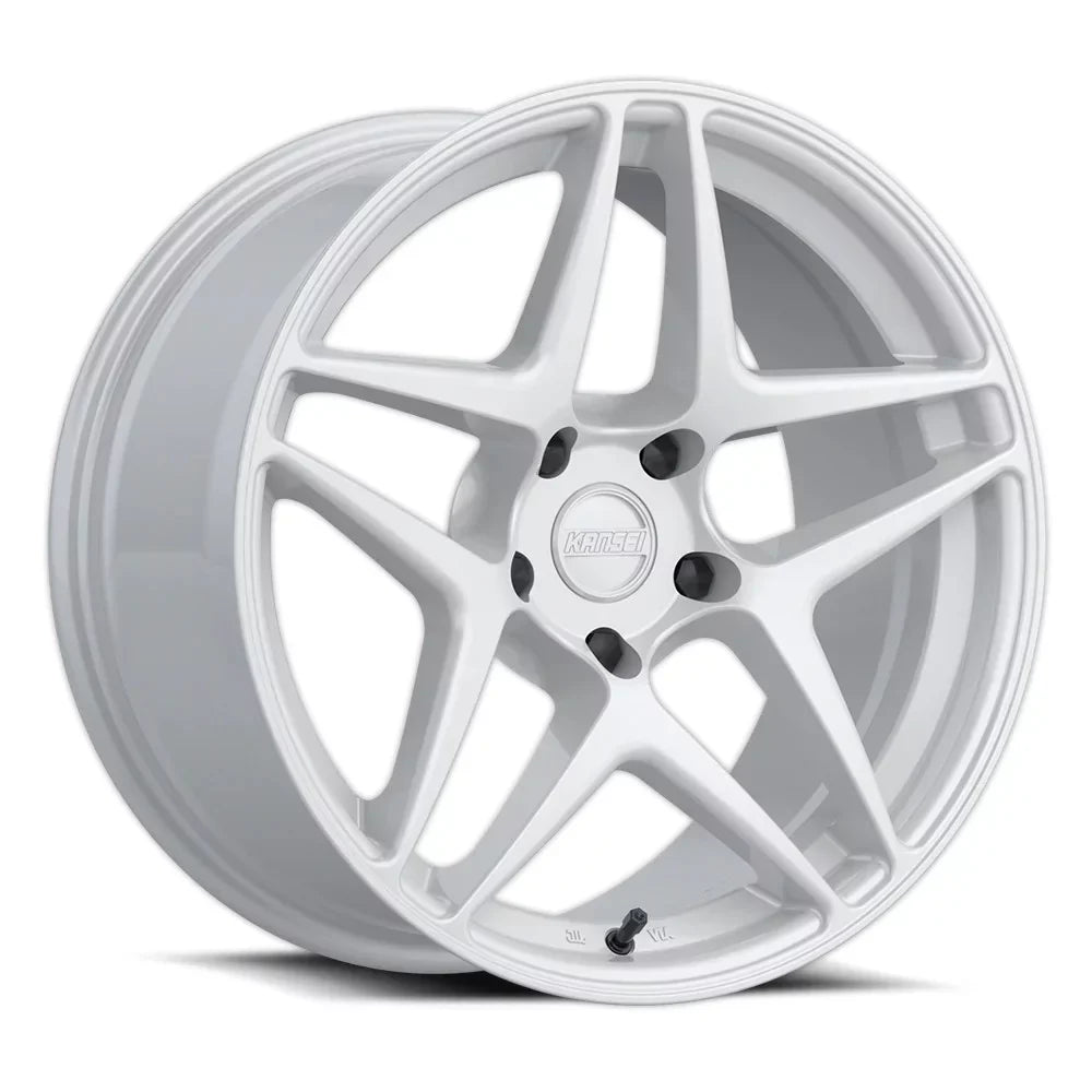 Astro Wheel K15W 18x9 Gloss 5x100 White Kansei (22mm)