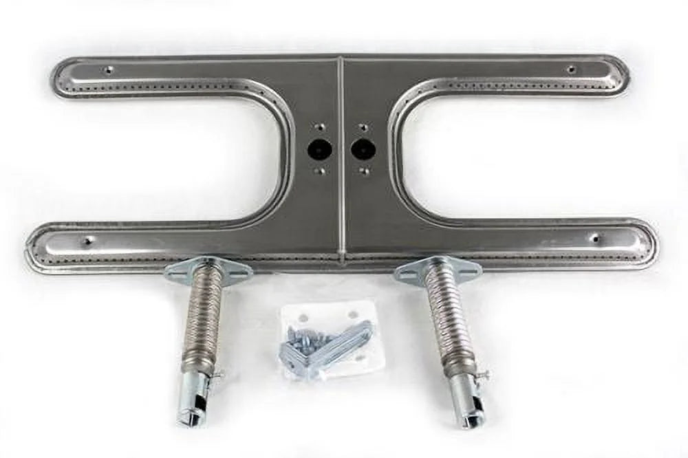 w/Two Dual Stainless Venturi MHP EDLBC7 Steel Burner V11 Large Standard