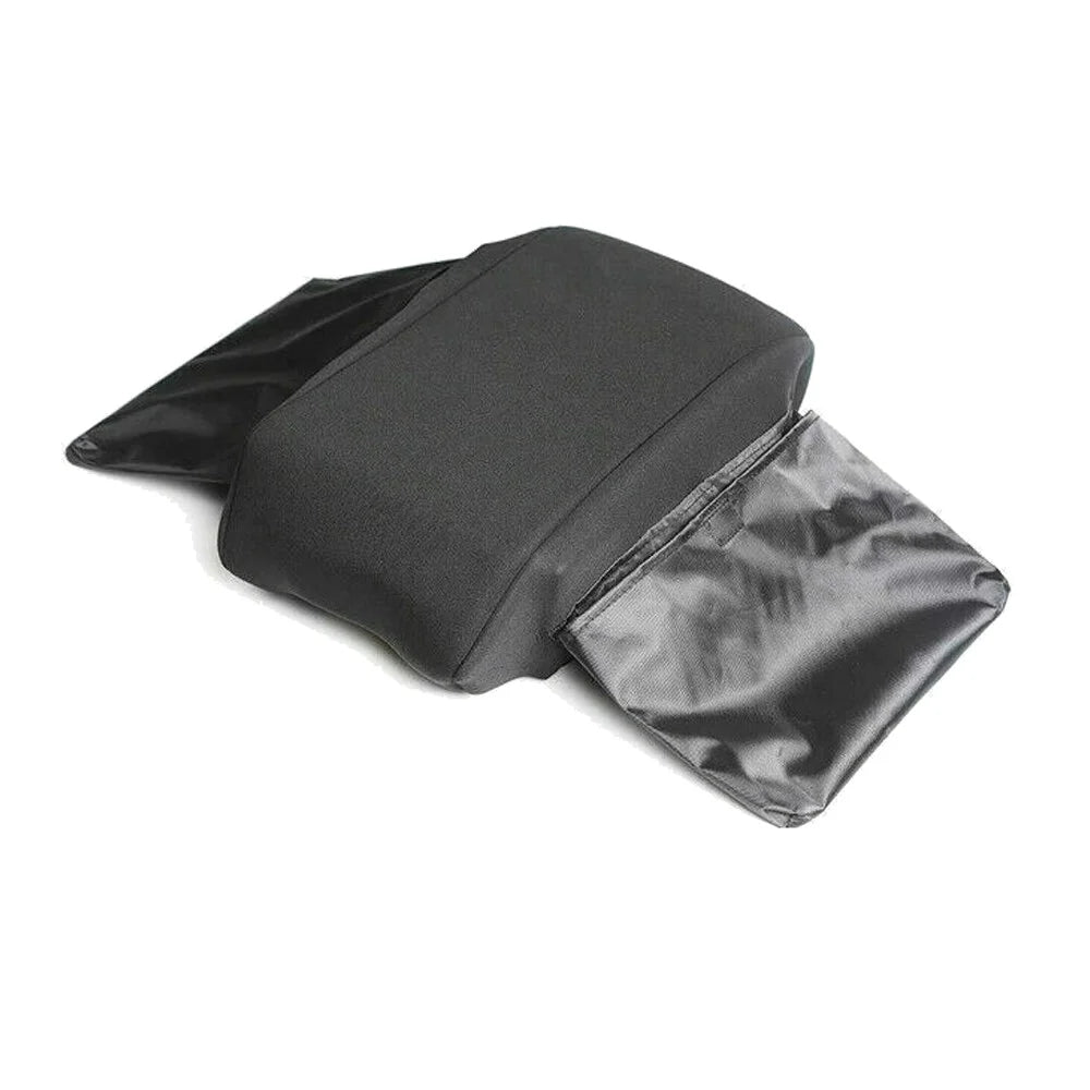Armrest Cover Protector + Cover Black Console Teledu Pad
