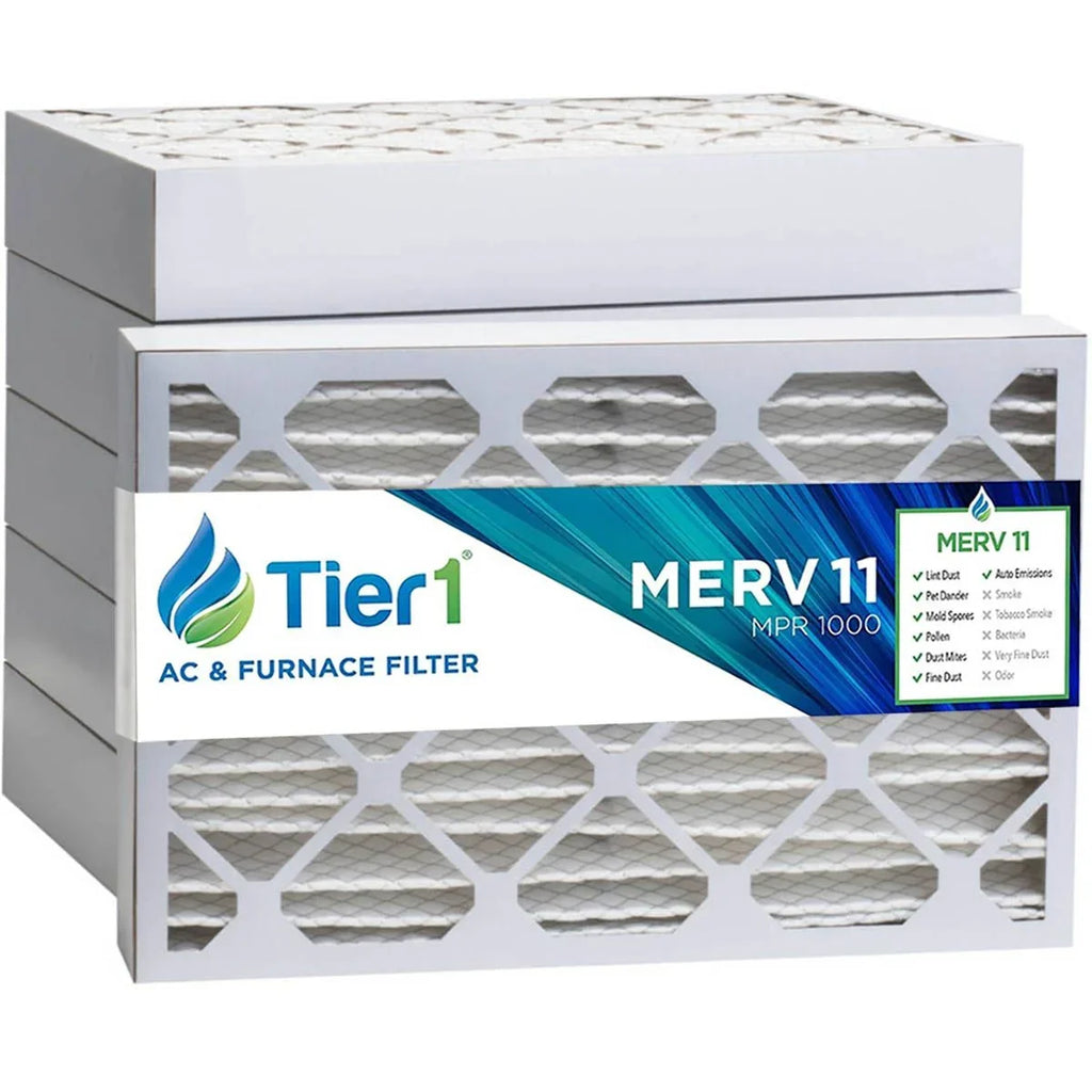'- Ultra Tier1 - - Pack System Filer 6 Air 11 Replacement Filter - Quality for Air Improved - Pleated 16x25x4 Air Allergen MERV