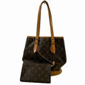 M42238 Baguette Pouch Shoulder Petit Tote Bag Monogram Louis Ladies Pre-Owned PM with Vuitton (Fair)