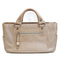 Handbag Celine Beige,Champagne Pre-Owned Boogie Leather Women's (Good)