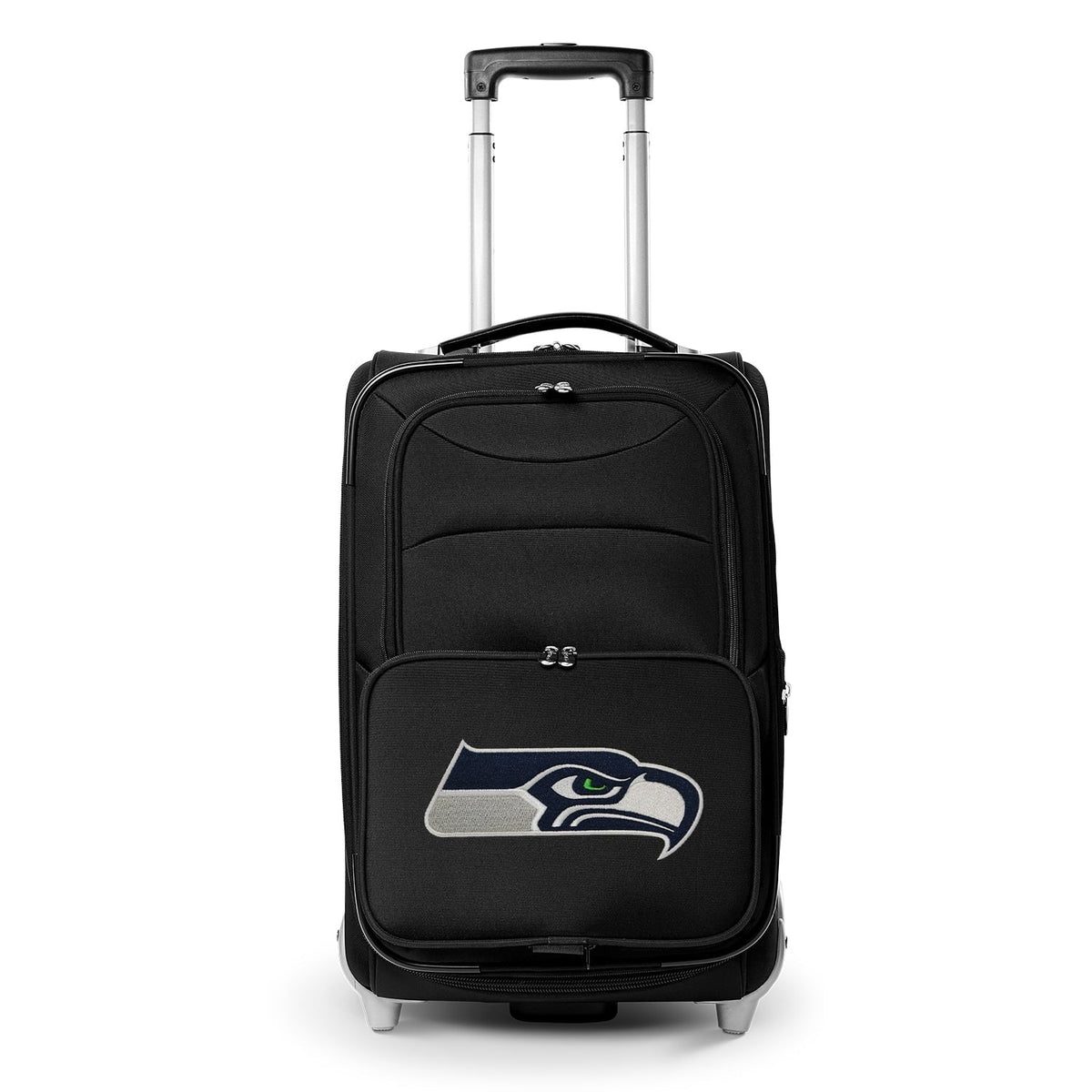 MOJO Carry-On 21" Seattle Black Suitcase Rolling Seahawks Softside